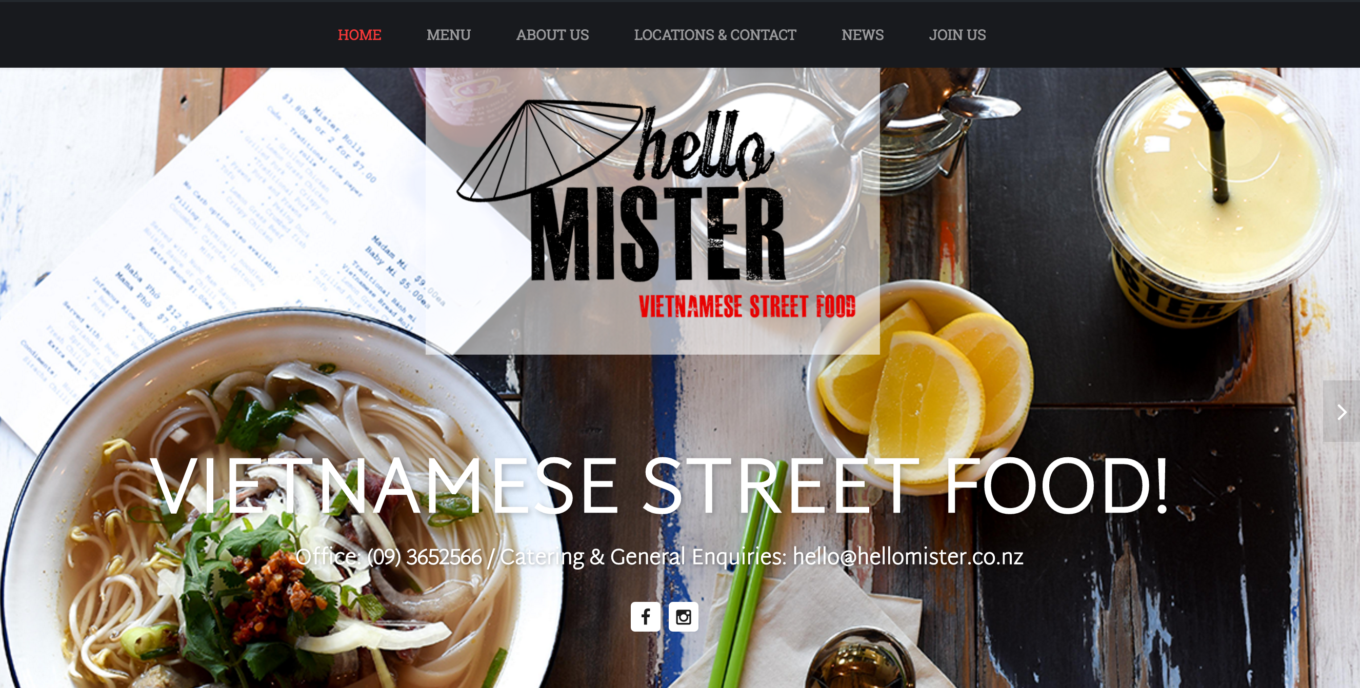 HelloMister | Vietnamese Street Food For Everyone - Auckland City